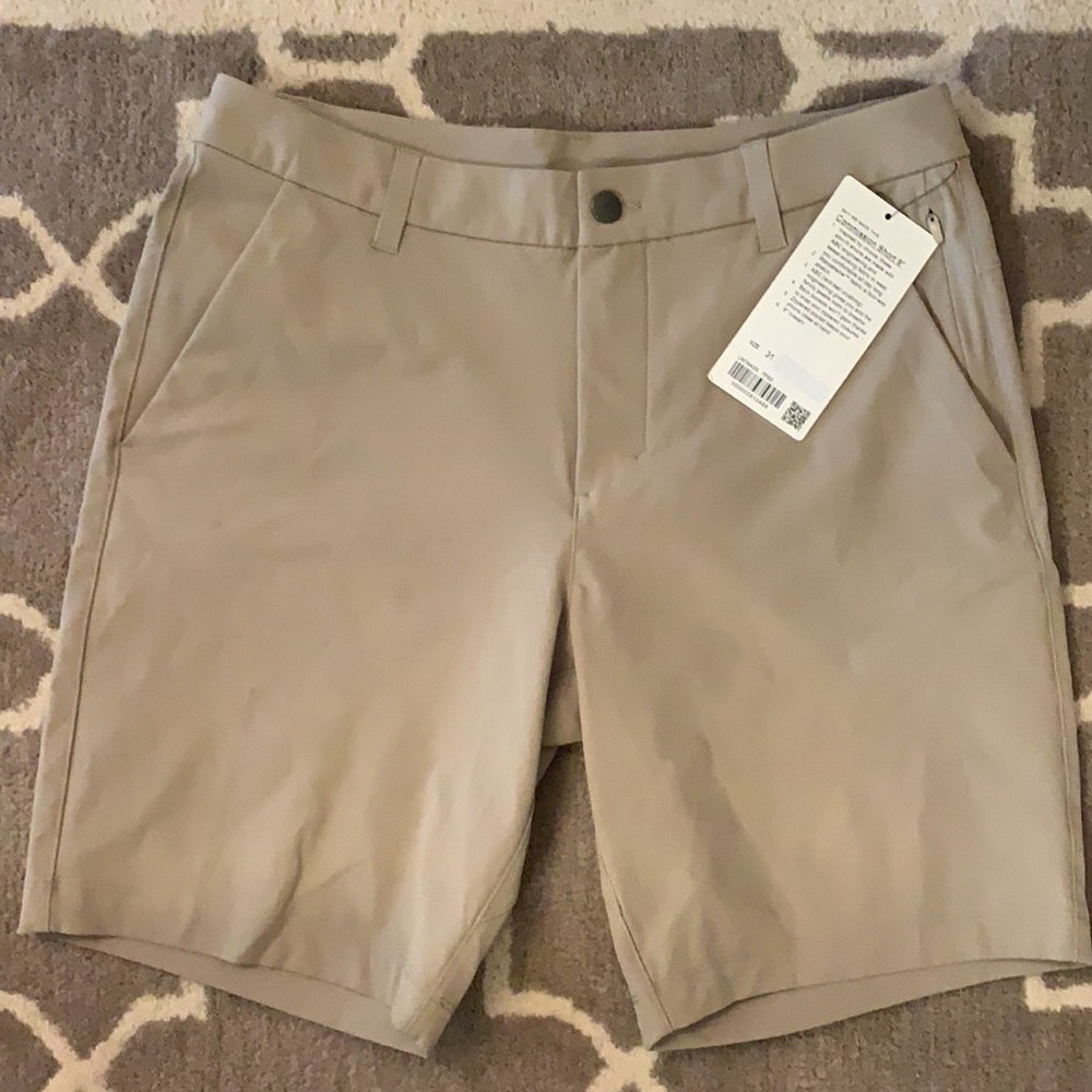 Lululemon Men’s Commission Short Tan Sz 31 NWT